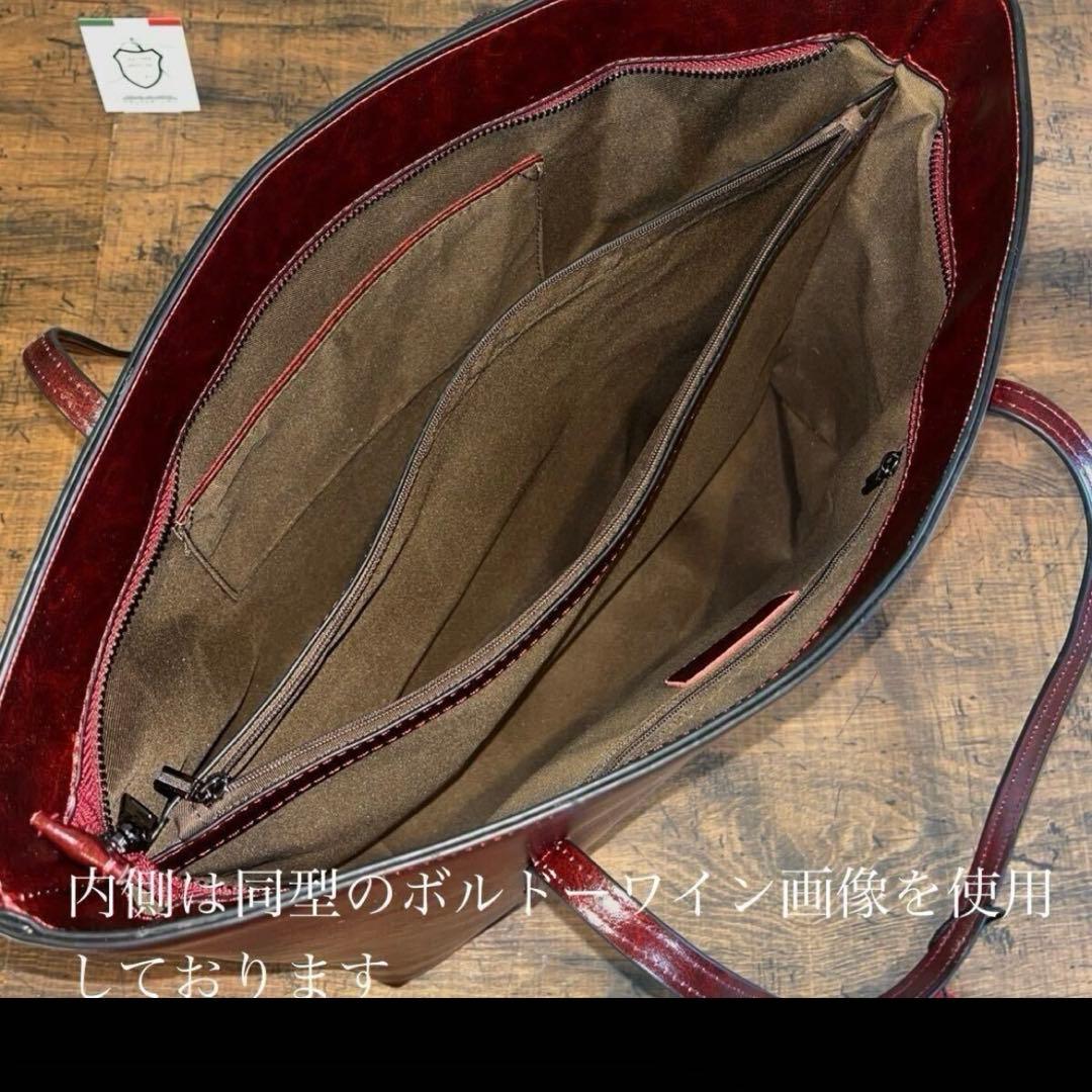 ゆ*ぅ様 トートバッグ 本革 ハンドバッグ メンズ 鞄 ビジネス 牛革 A4サイ