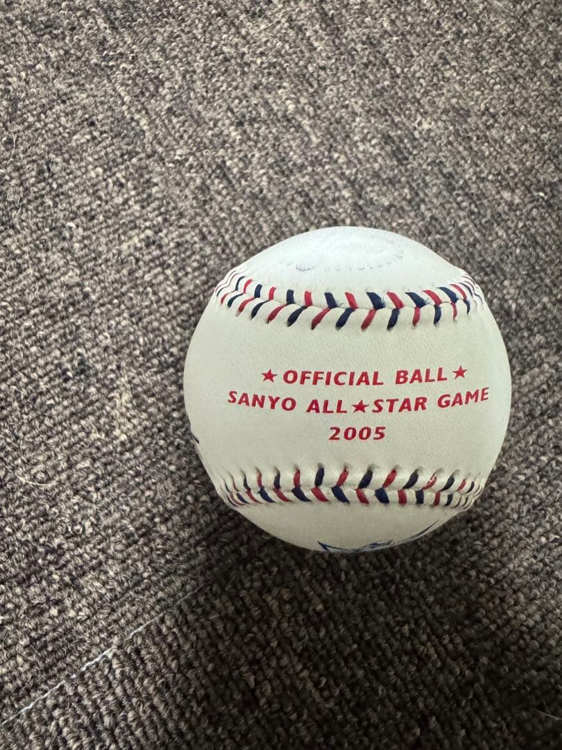 阪神 赤星選手 SANYO ALL☆STAR GAME 2005直筆サインボール