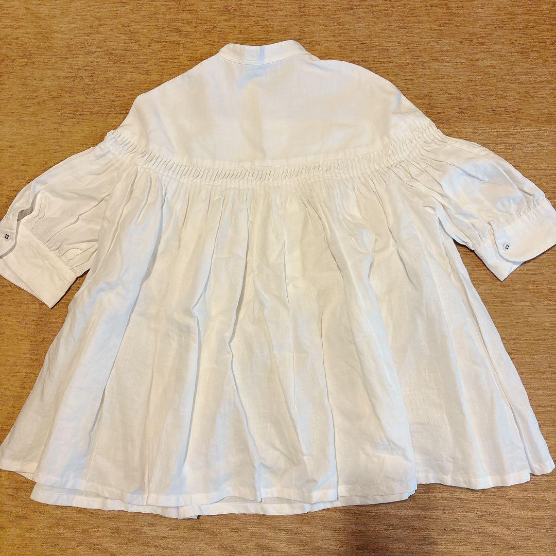 Scye サイ リネンタックブラウス 希少 40 ブラウス