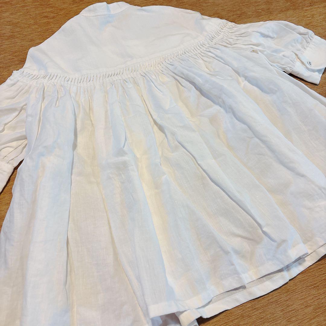 Scye サイ リネンタックブラウス 希少 40 ブラウス