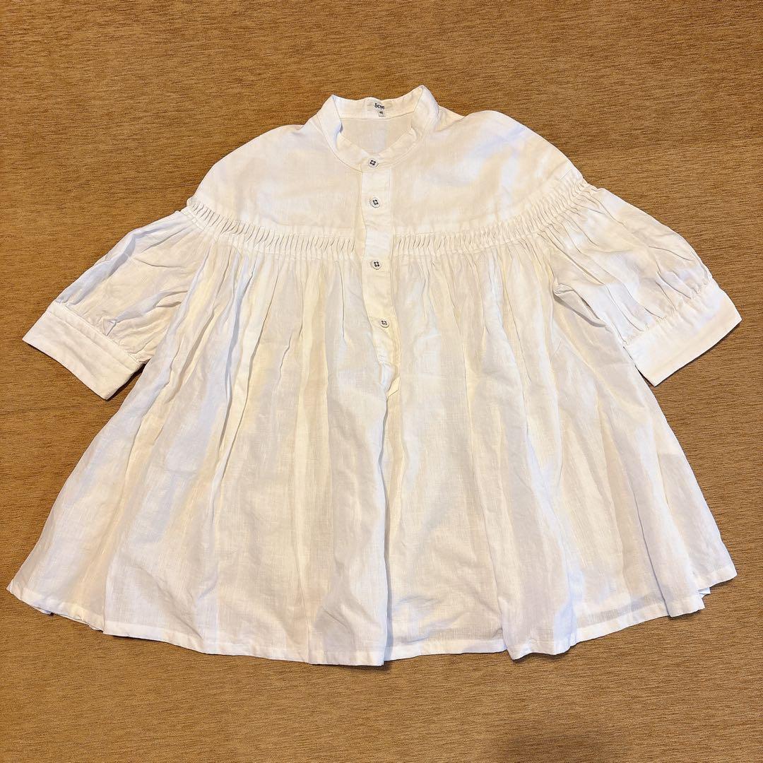 Scye サイ リネンタックブラウス 希少 40 ブラウス
