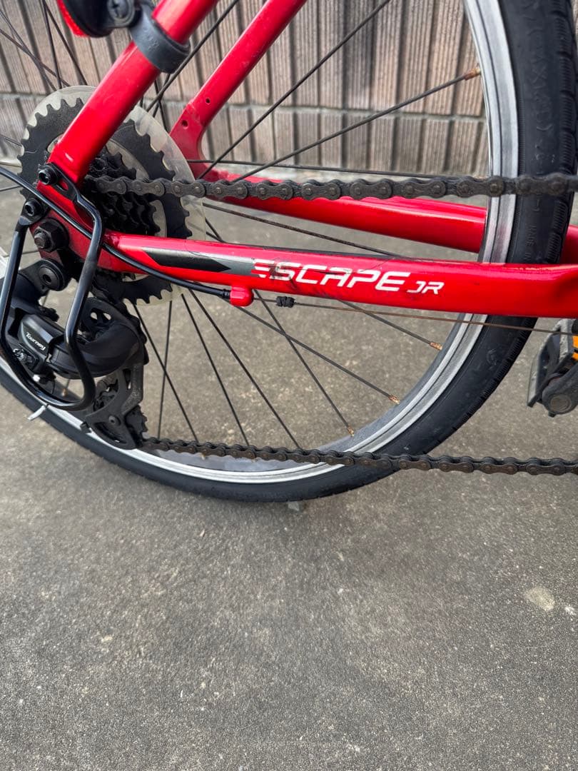 GIANT ESCAPE JR レッド　24インチ