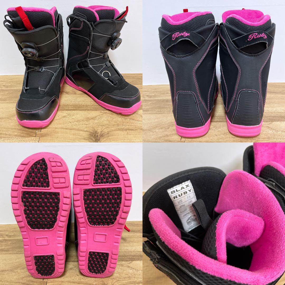 レディース　スノーボード　3点セット　BURTON バートン　サロモン　147