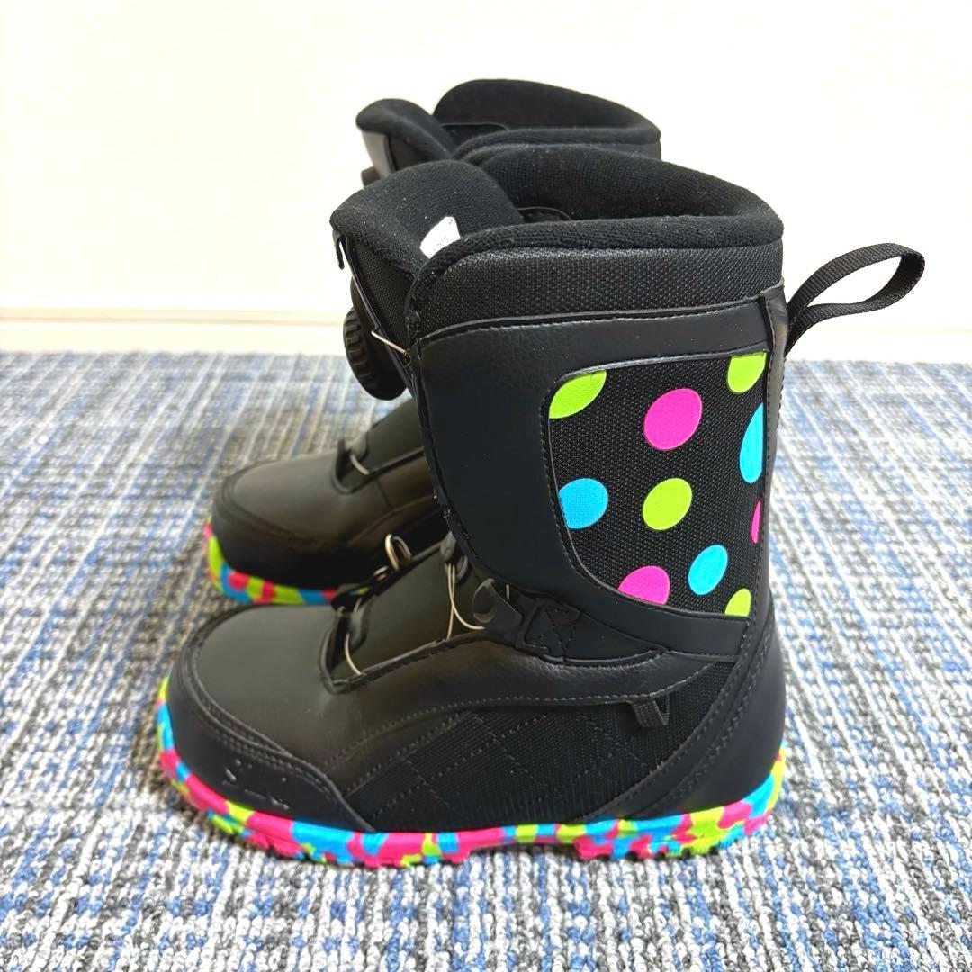 SLQ スノーボードブーツ BOA ボア キッズ 22-23cm