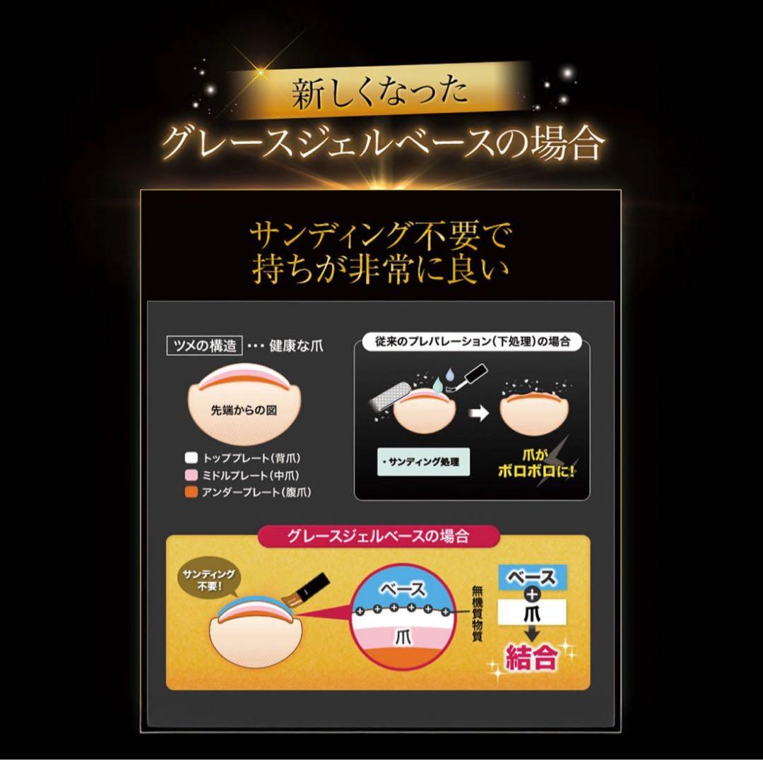 ベース　ベースジェル　新品未使用　120ml grace gel 大容量