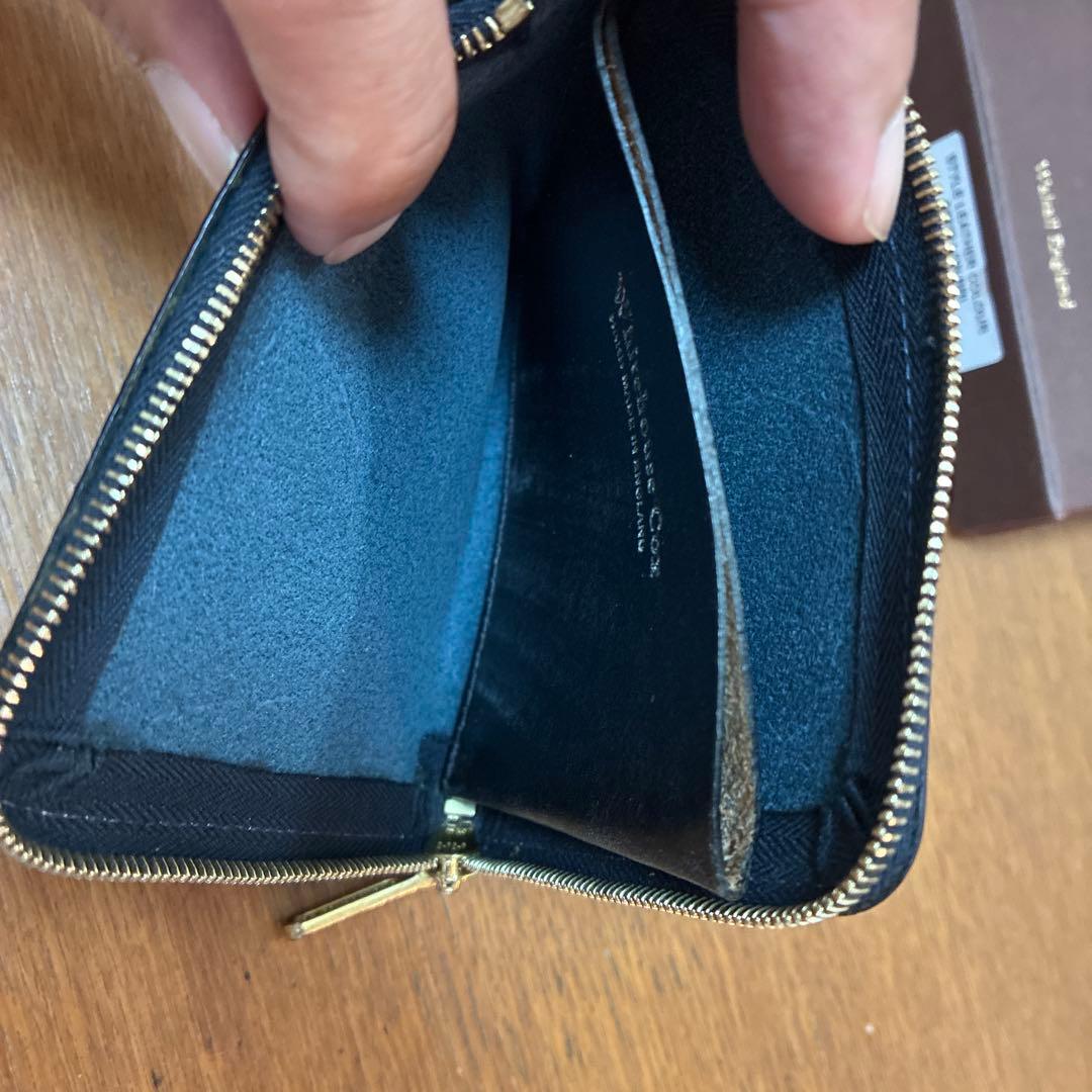 Whitehouse Cox ケース ネイビーxブラック