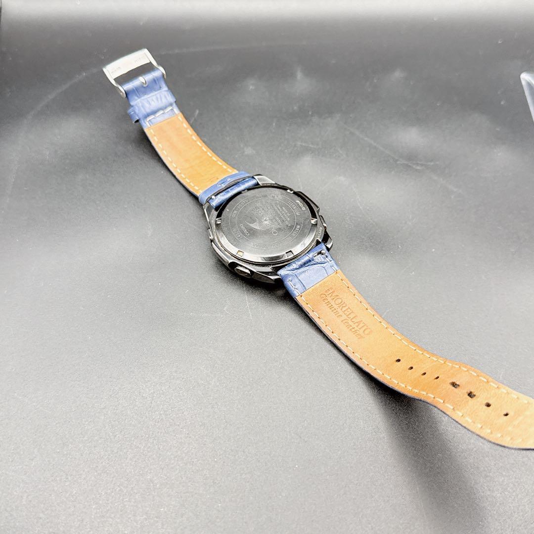 稼働品 CASIO オシアナス OCW-600TD 電波ソーラー チタン メンズ