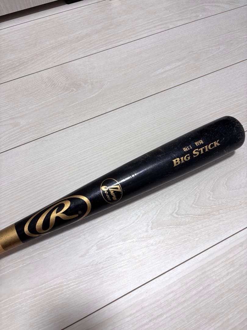 【貴重】坂口智隆　東京ヤクルトスワローズ　実使用公式バット　ローリングス