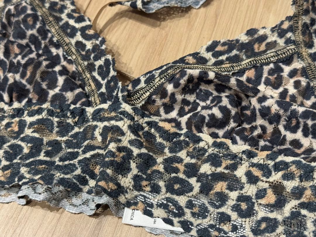 Hanky Panky ☆クラシック レオパード クロスオーバー ブラジャー