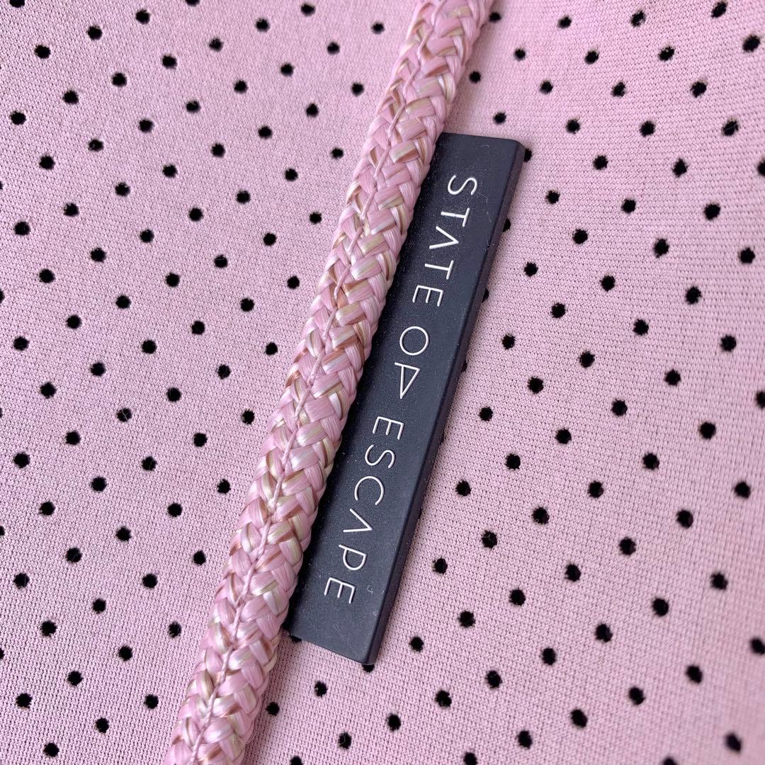 専用⚠︎ ステイトオブエスケープ　エスケープ　トートバッグ　ポーチ付　ピンク