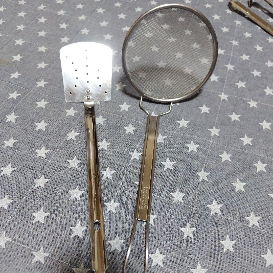 AG 業務用　18-8ステンレス レードル他　菜箸 10点 まとめ売り