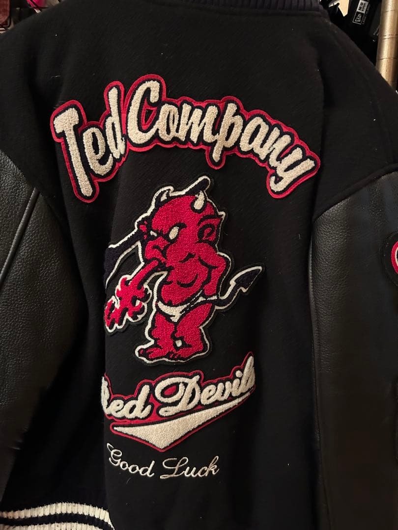 絶版ビンテージ★テッドマン300着限定スタジアムジャンパーシリアルナンバー付き