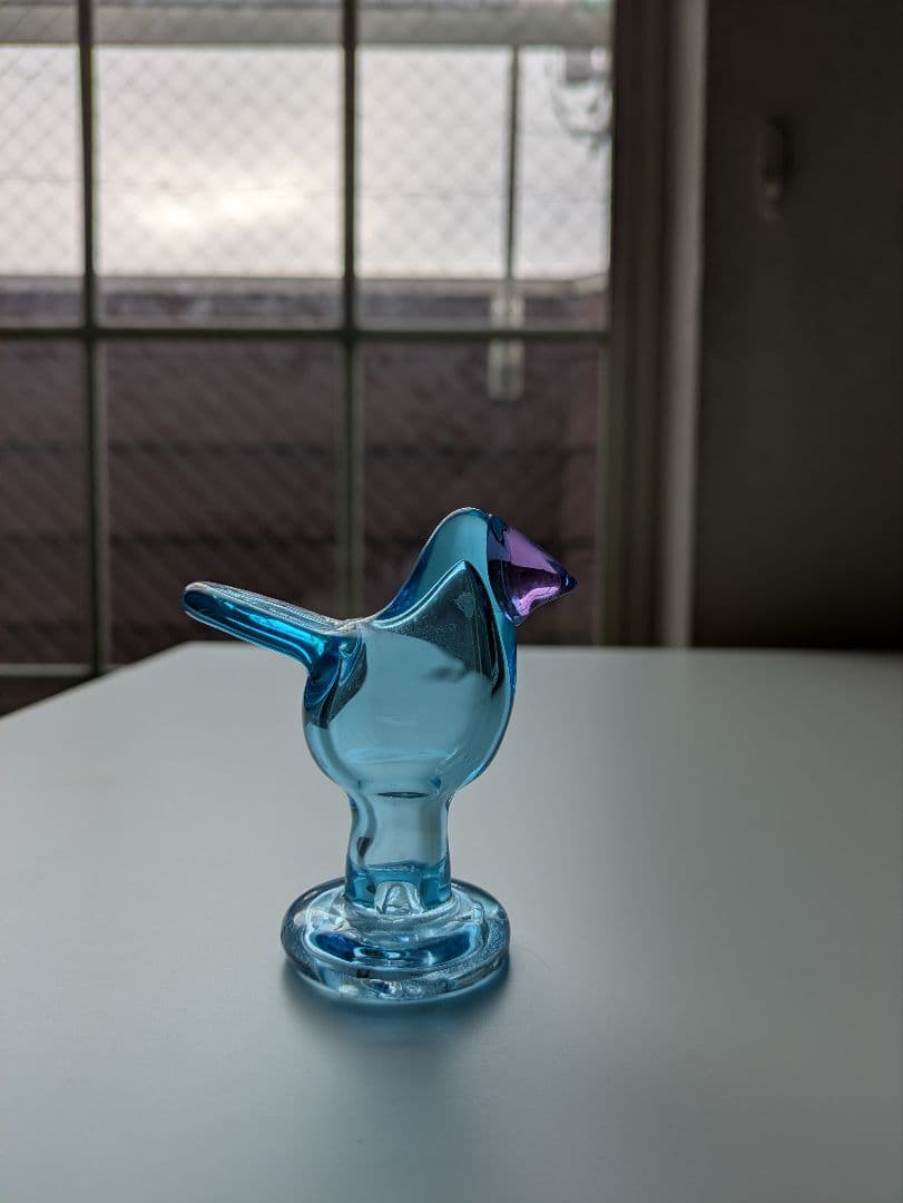 イッタラ スコープ シエッポ バード 脚付き ライトブルー アメジスト