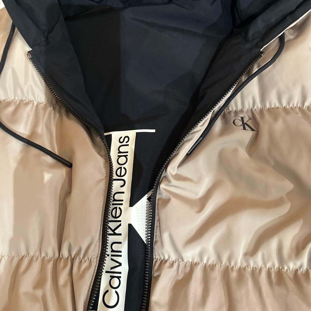   Jeans フード付きダウンベスト