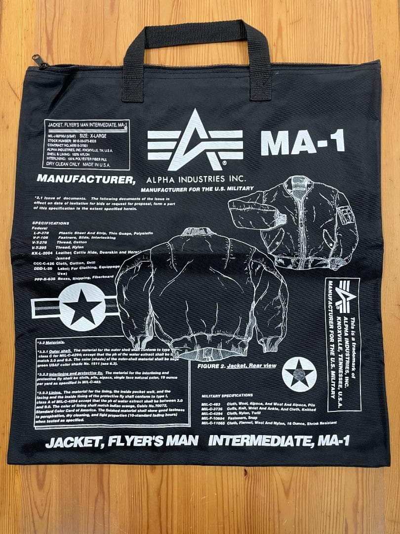 ジャケット・アウター 90's ALPHA INDUSTRIES MA-1 GROUND CREW