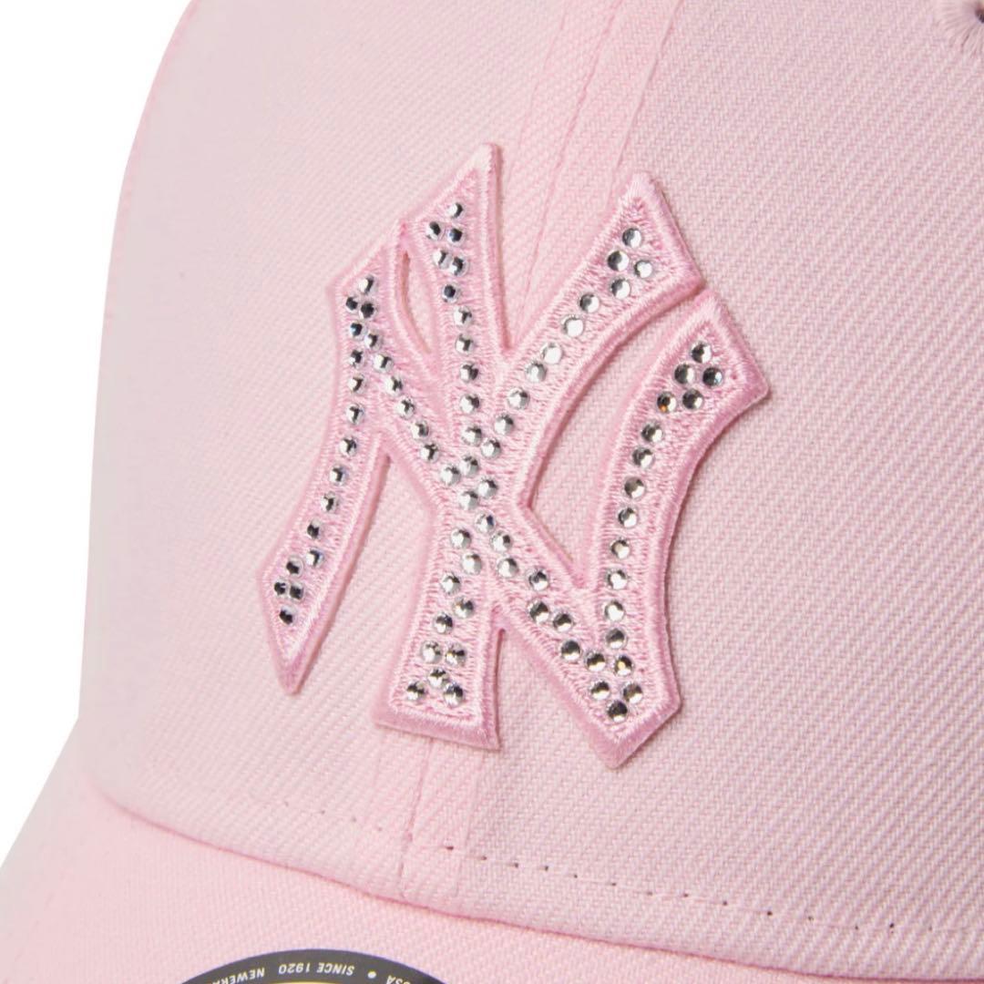 9FORTY newera ニューエラ ラインストーン ピンク　ヤンキース