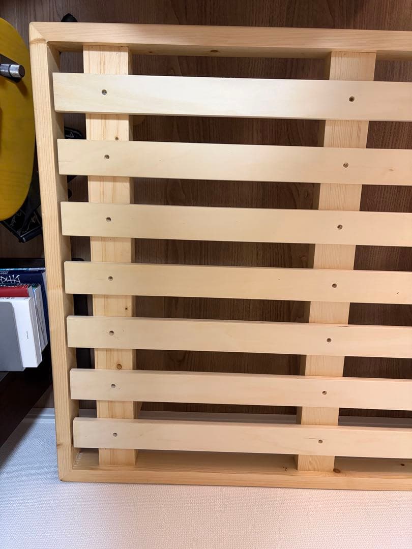 バノン ショート セミシングル ベッドフレーム 木製