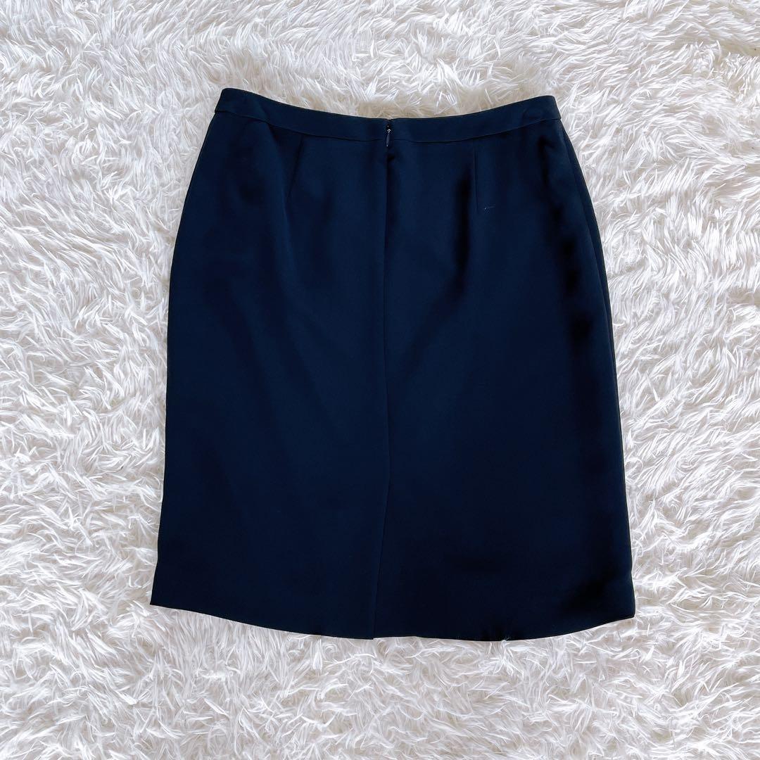 美品✨【アンタイトル】ジャケットパンツ スカートスーツ3点セットアップ 紺4