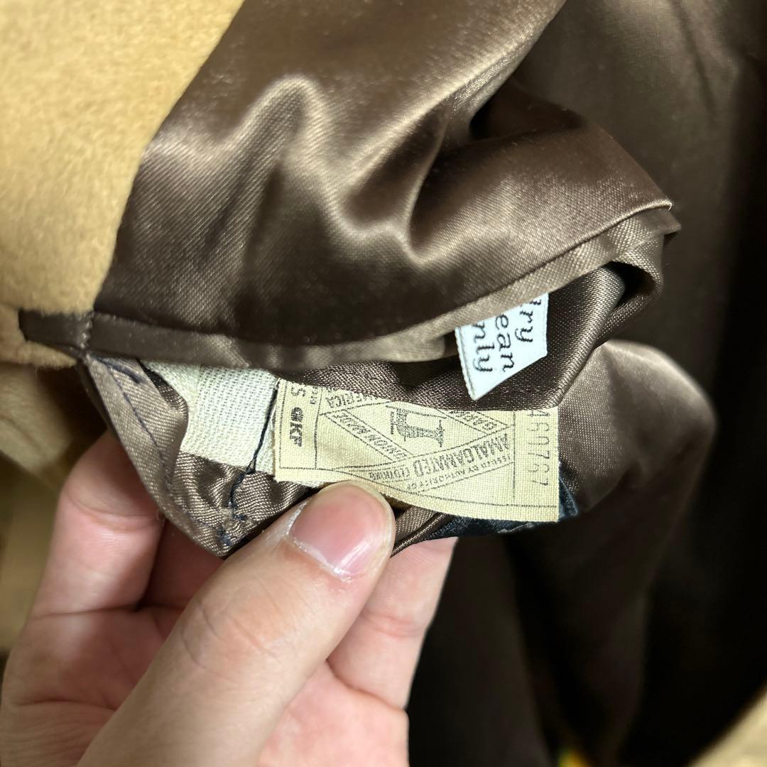 O*r様 1960s-70s 100% カシミヤ　チェスターコート　ユニオンチケ