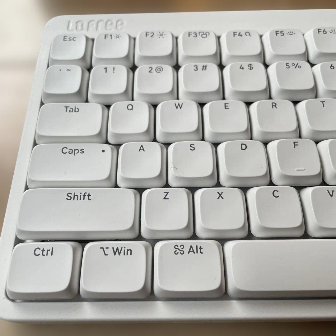 Lofree Flow Lite US配列, 静音スイッチ