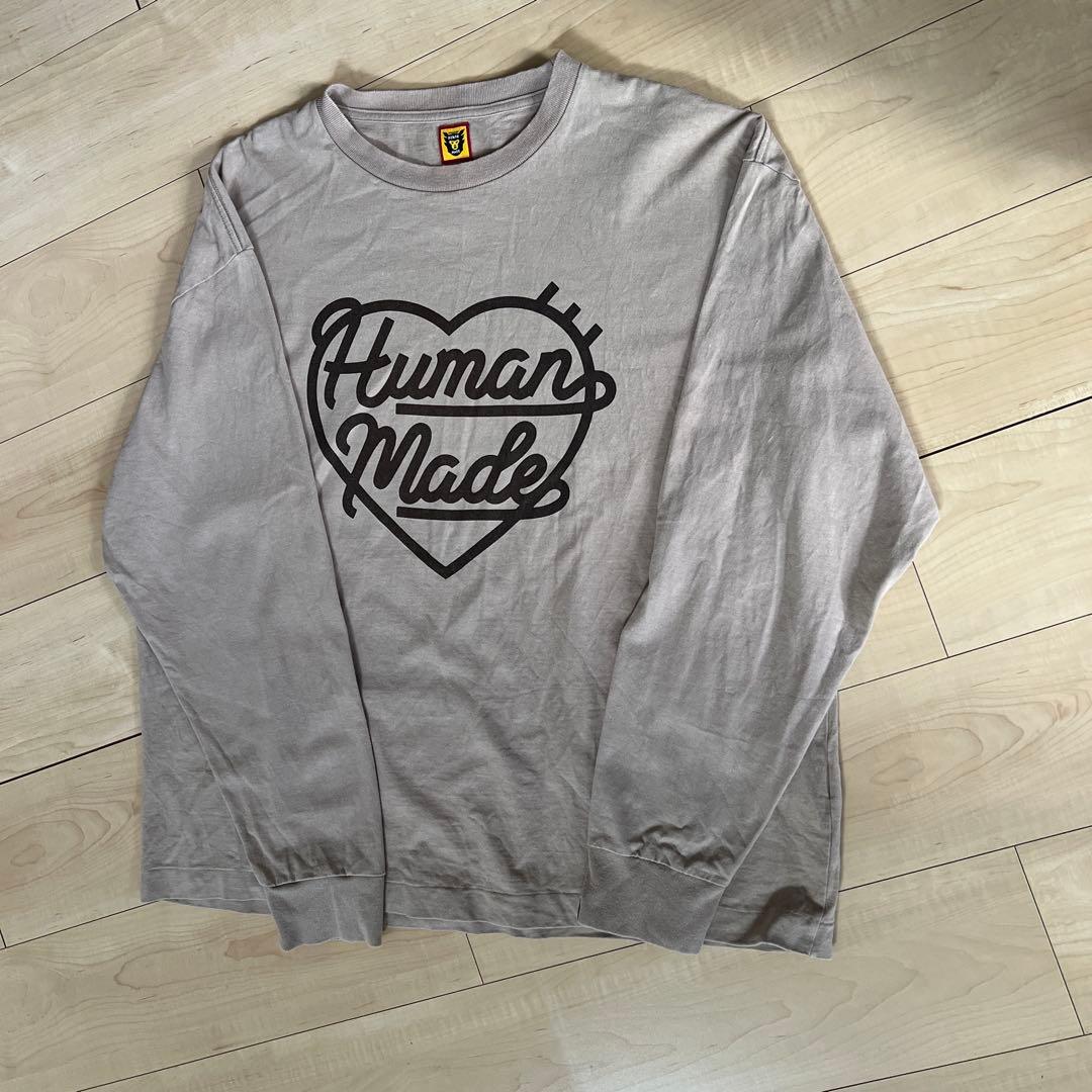 ベ*ル様 HUMAN MADE HEART LOGO L/S T-SHIRT ベ