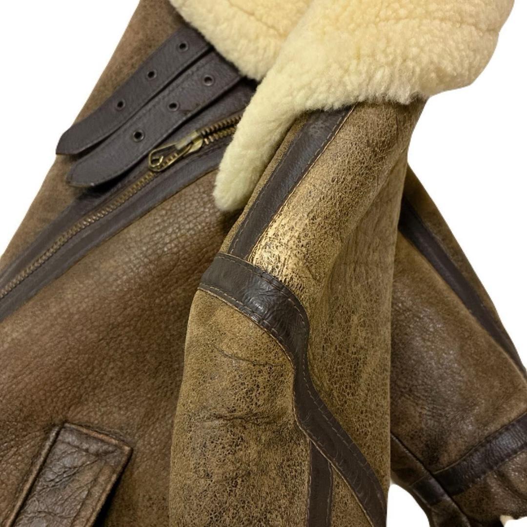 363　ショット B-3 ムートンジャケット ボマー フライト 257S