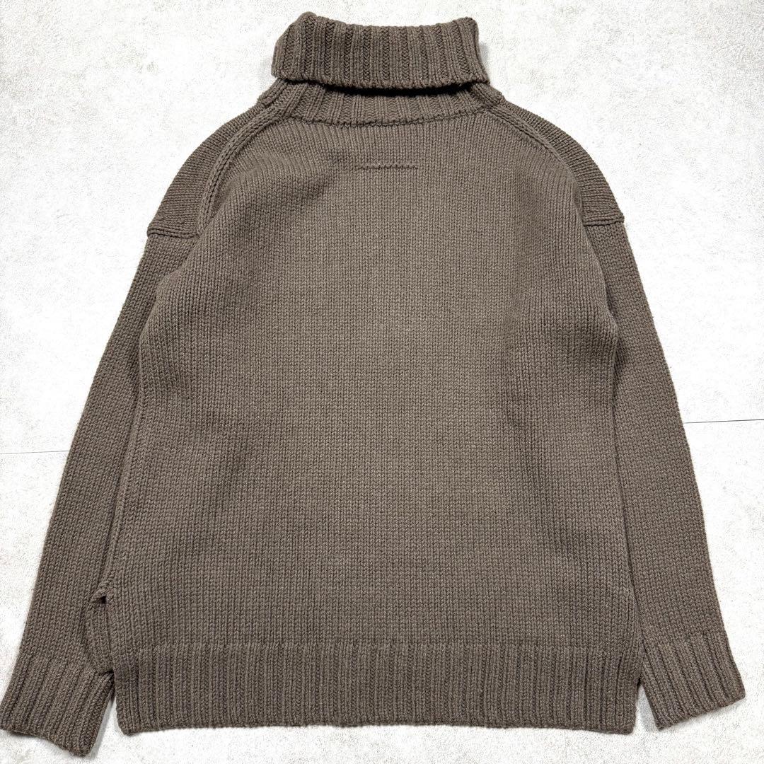 美品♡スローン 3G ジーロンラム×カシミヤ ドロップショルダー タートルネック