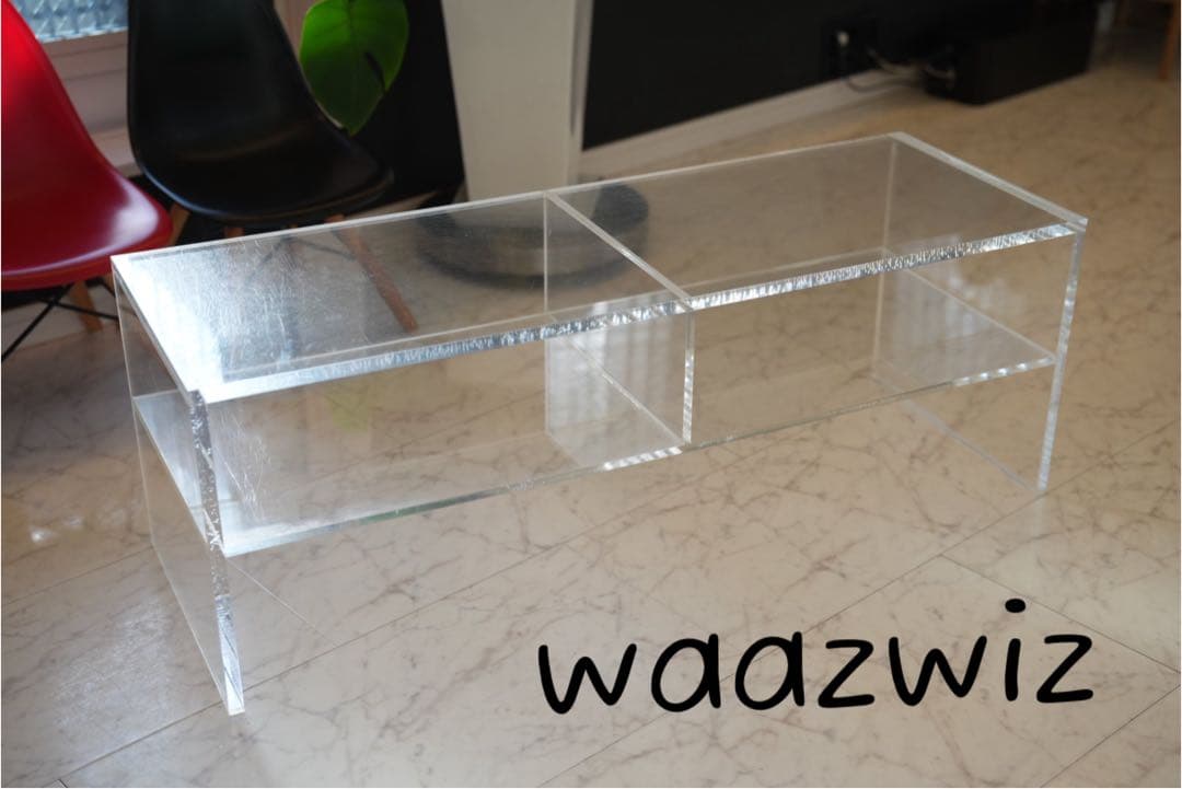 waazwiz アクリル テーブル テレビボード　幅100センチ