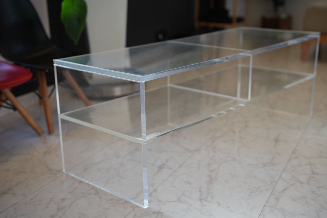 waazwiz アクリル テーブル テレビボード　幅100センチ