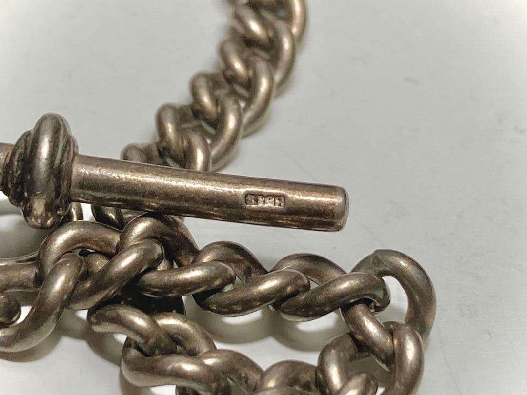 純銀製*アルバートチェーン *スターリングシルバー(925銀)