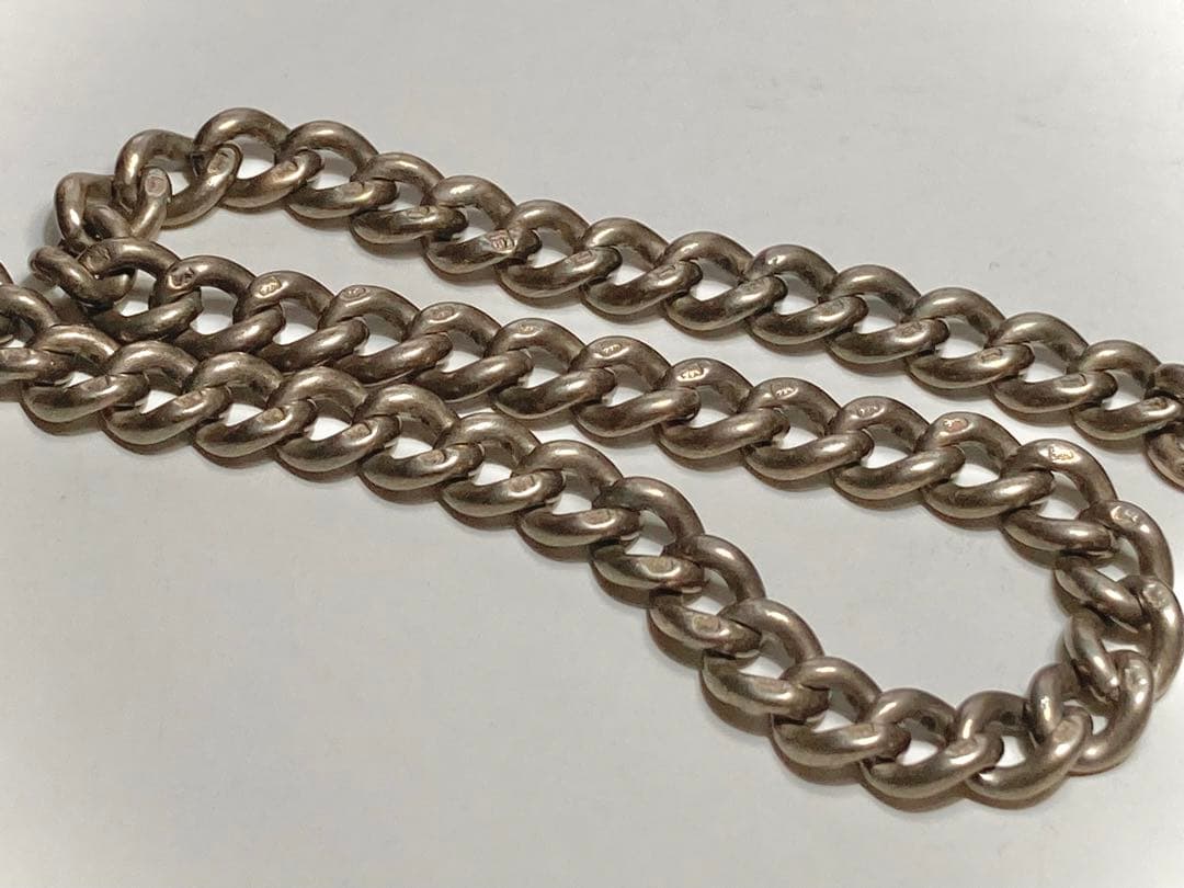 純銀製*アルバートチェーン *スターリングシルバー(925銀)