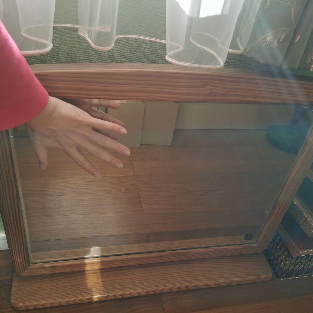 ドレッサー　鏡　ミラー　化粧台　卓上鏡　反射鏡　天然木　ナチュラル　無垢