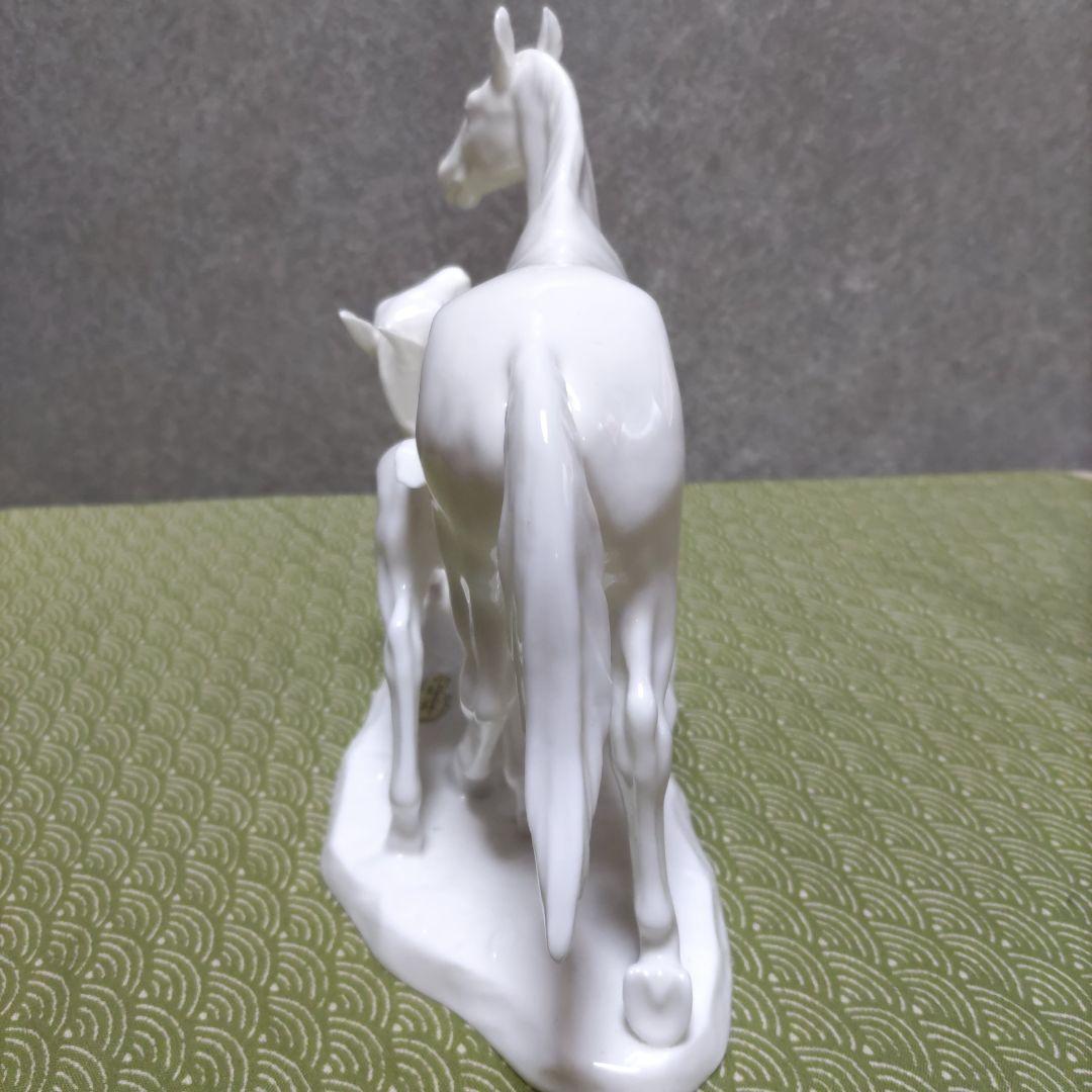 美品【ノリタケ】マダーズ陶器置き物　白磁器　未使用品 お値引き不可