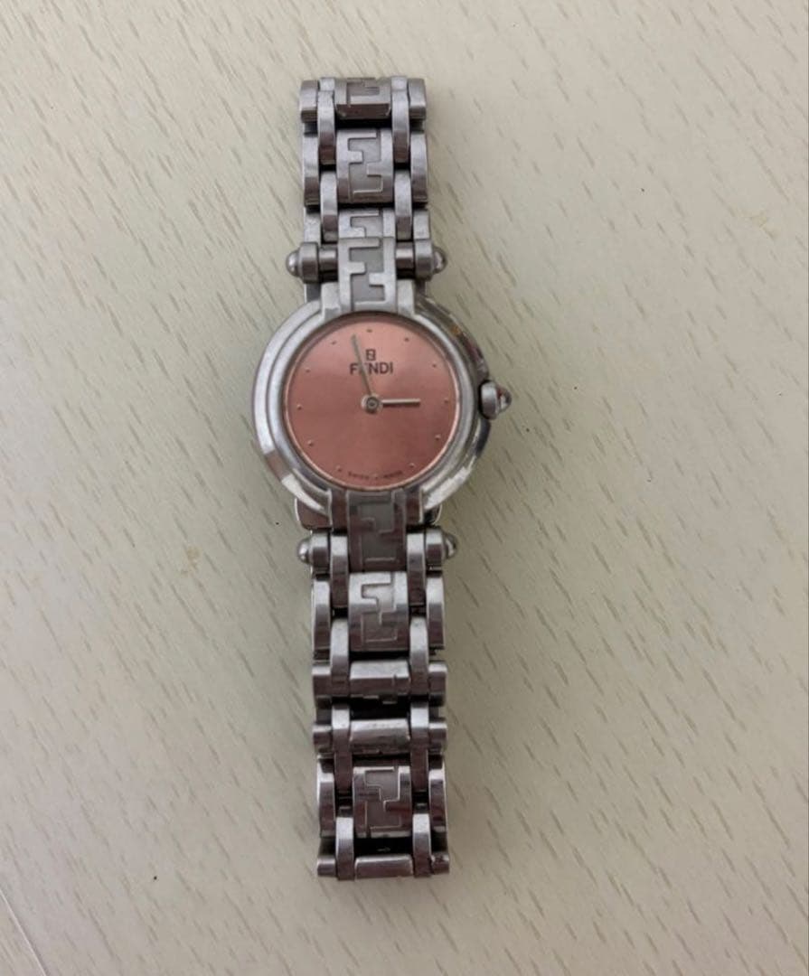 Fendi 腕時計 クォーツ ローズゴールド