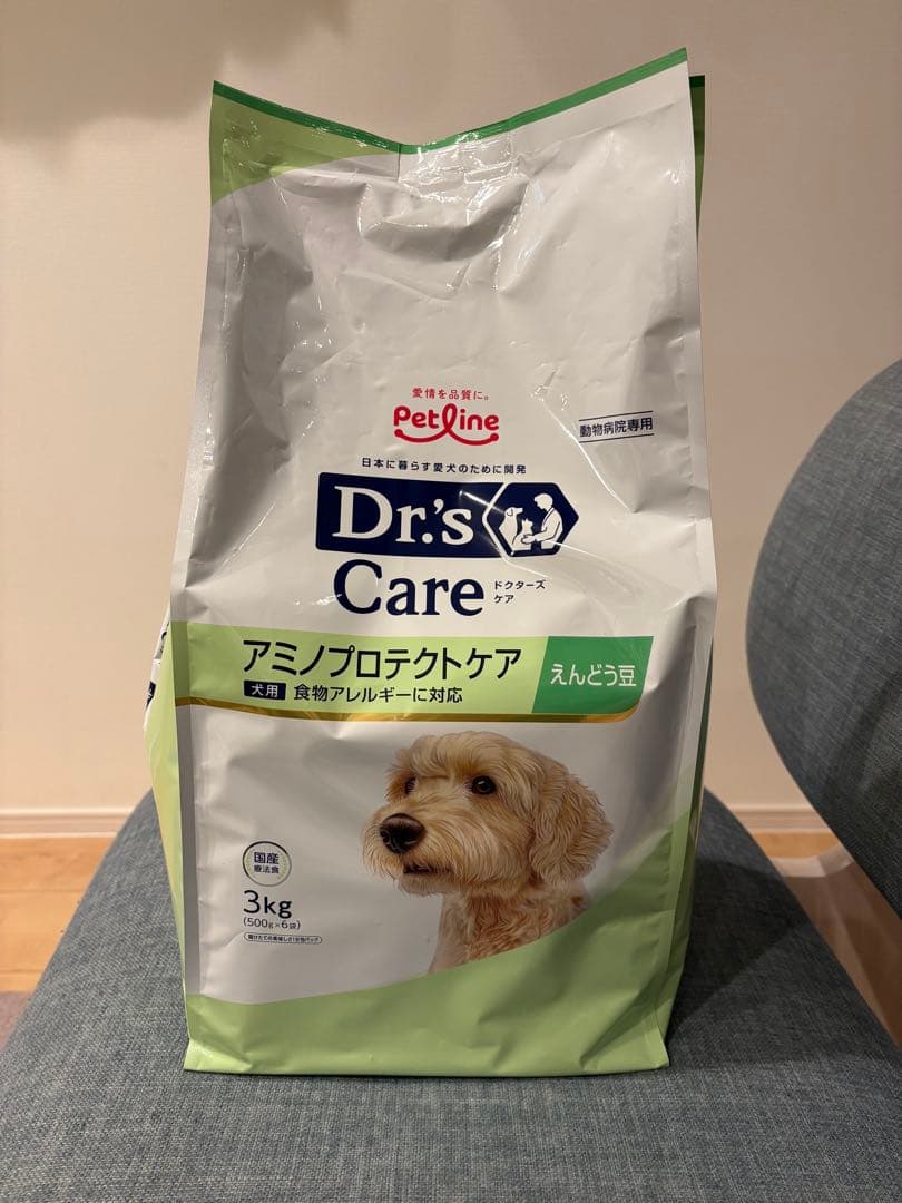 ドクターズケア アミノプロテクトケア ドッグフード えんどう豆3kg
