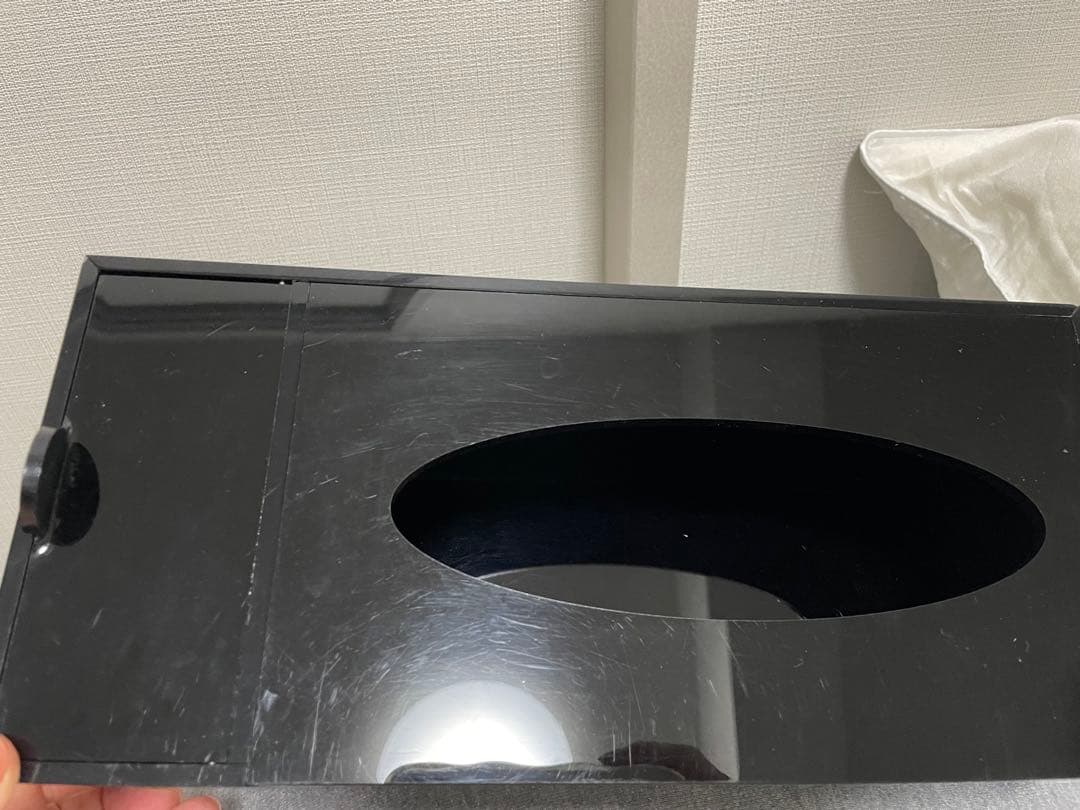 CHANEL ブラック ティッシュボックス★希少★