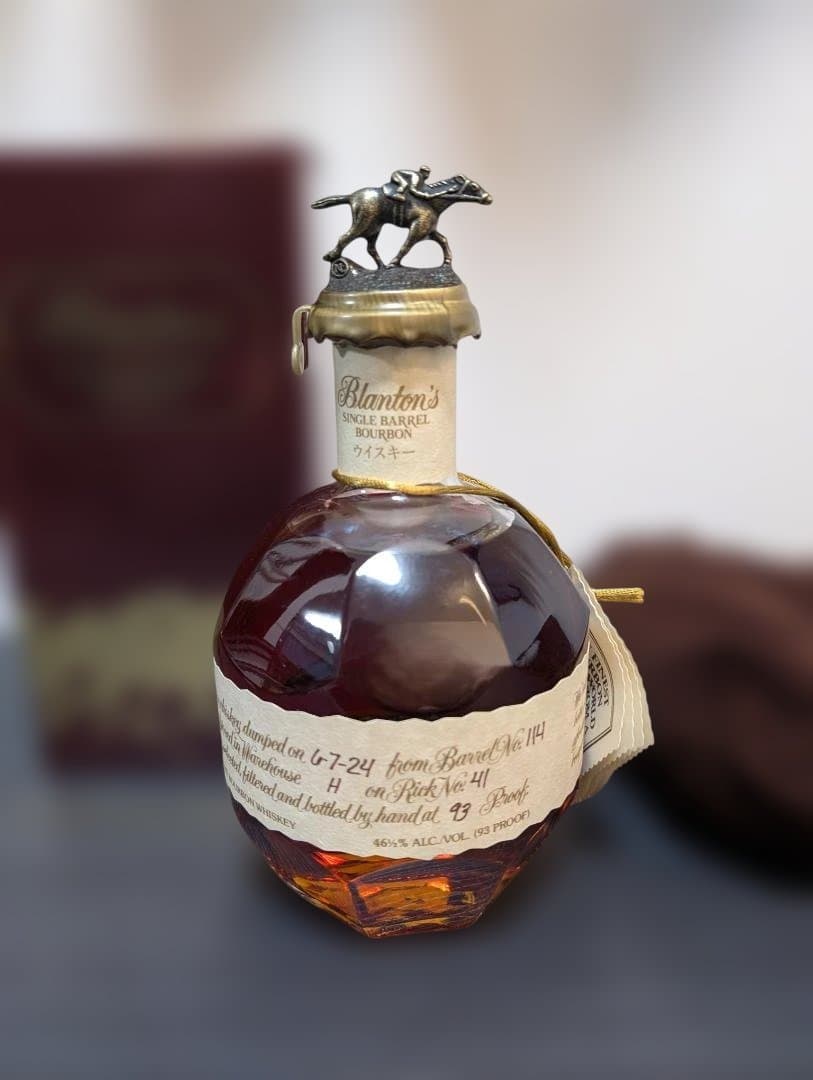 Blanton's シングルバレルバーボン