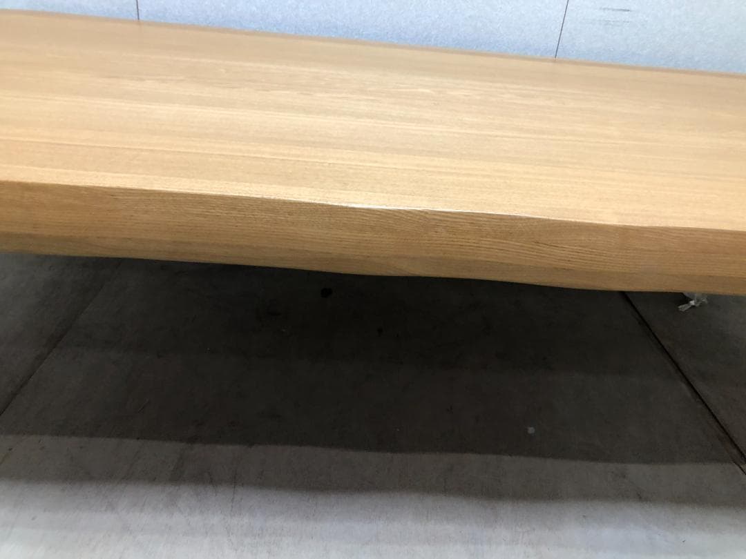 大塚家具 一枚板 ローテーブル 無垢材 リビングテーブル モダン 250323-