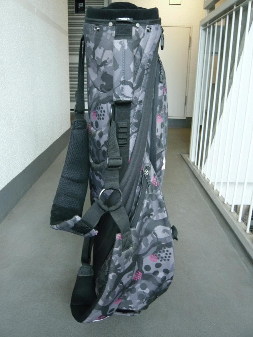 PUMA GOLF プーマ スタンド式 キャディバッグ グレー スタンドバッグ