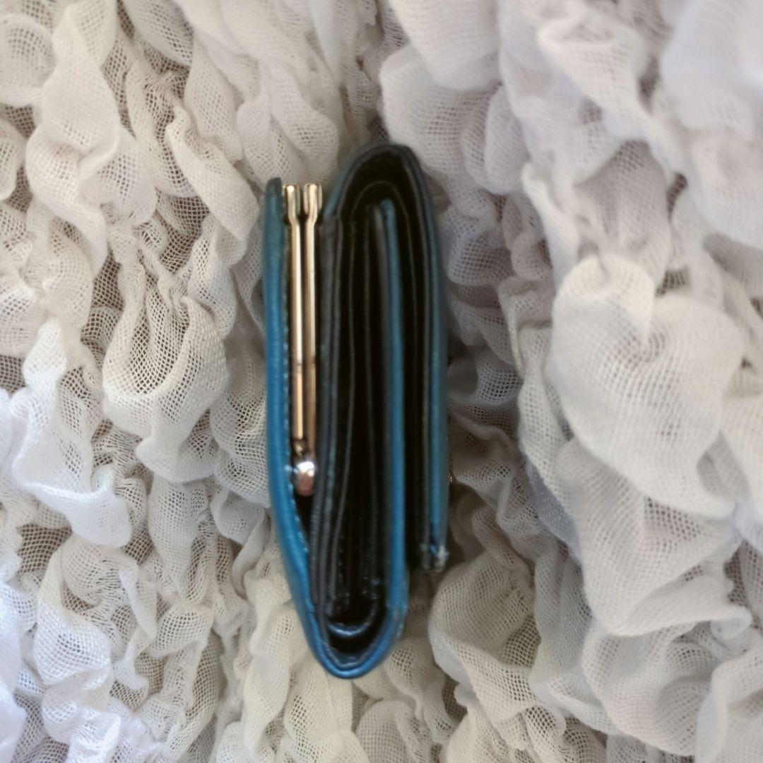 ヴィヴィアン・ウエストウッド　三つ折財布 ブルー