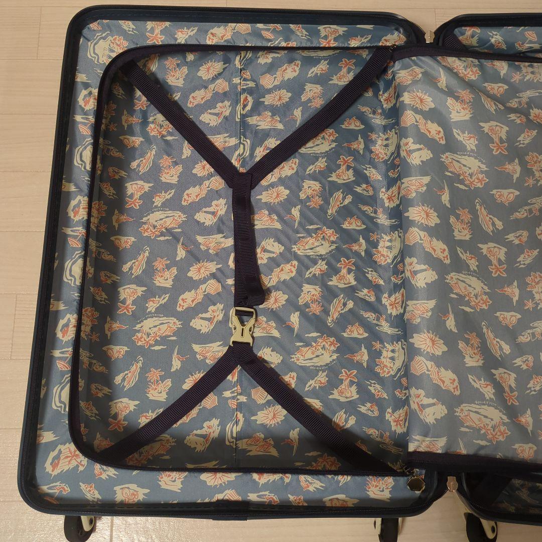 ［4-7泊］エース ハント マイン 75L スーツケース ビオラネイビー 大型