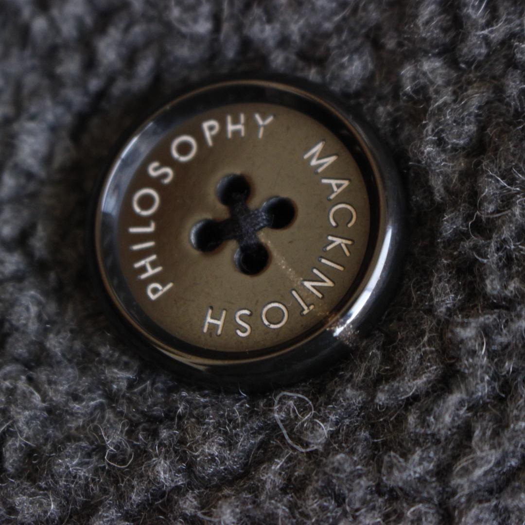 MACKINTOSH PHILOSOPHY テディベアコート Mサイズ グレー