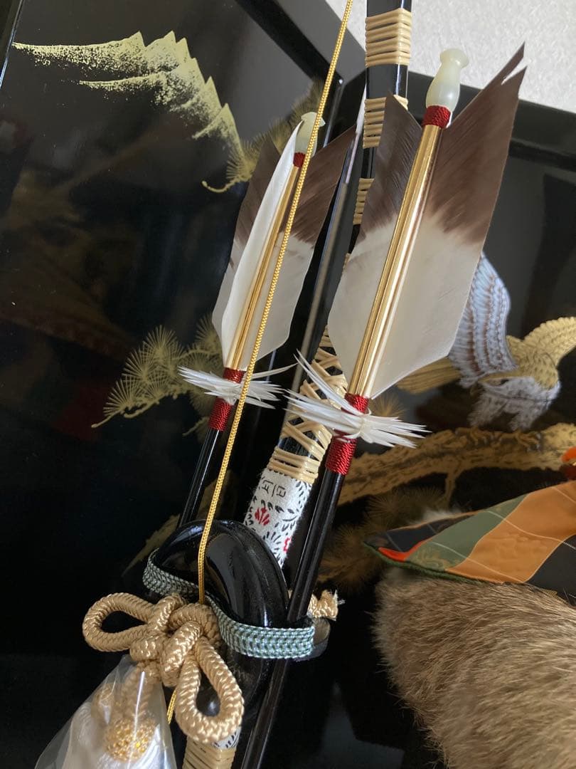 吉徳大光作　伝統的な五月人形 兜　刀　矢　端午の節句　御兜　甲冑　鎧　伝統工芸