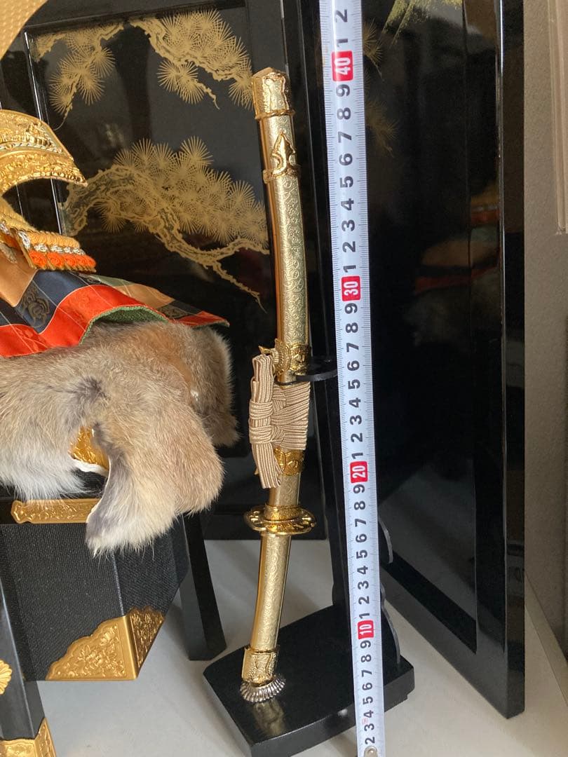 吉徳大光作　伝統的な五月人形 兜　刀　矢　端午の節句　御兜　甲冑　鎧　伝統工芸