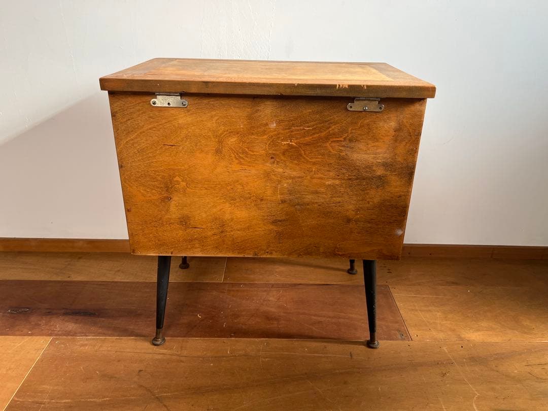 【Jasmine】ビンテージ 裁縫 ソーイング 収納テーブル