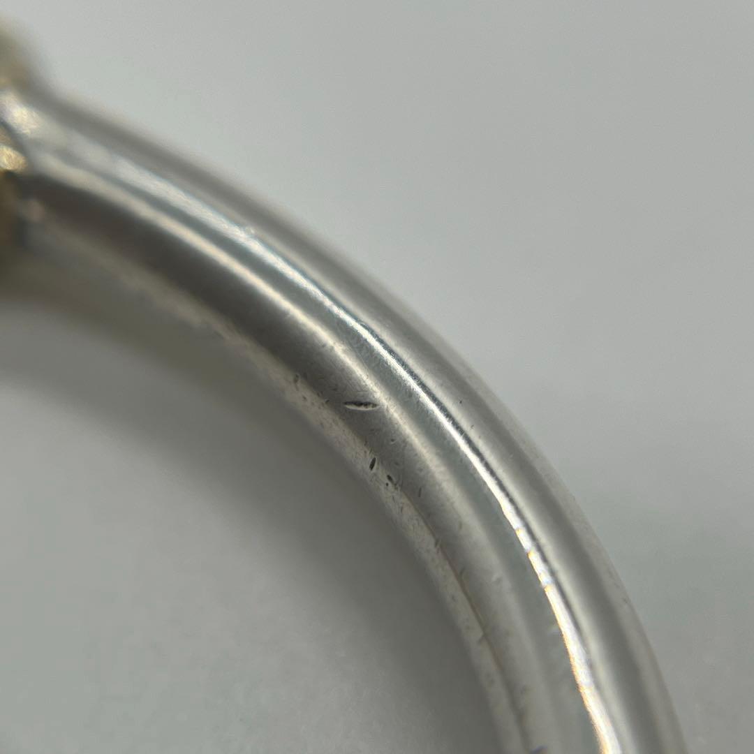 ティファニー メイカーズ バンドウィズ 2ワイヤー バングル SV YG