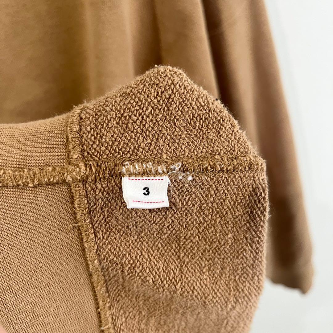 【美品】visvim ビズビム　Jumbo フーディ　3 キャメル