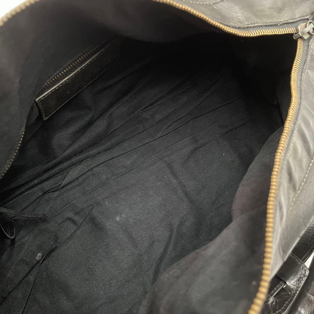 バレンシアガ ツイギー 2WAY シティ ハンドバッグ ミニボストン ブラック