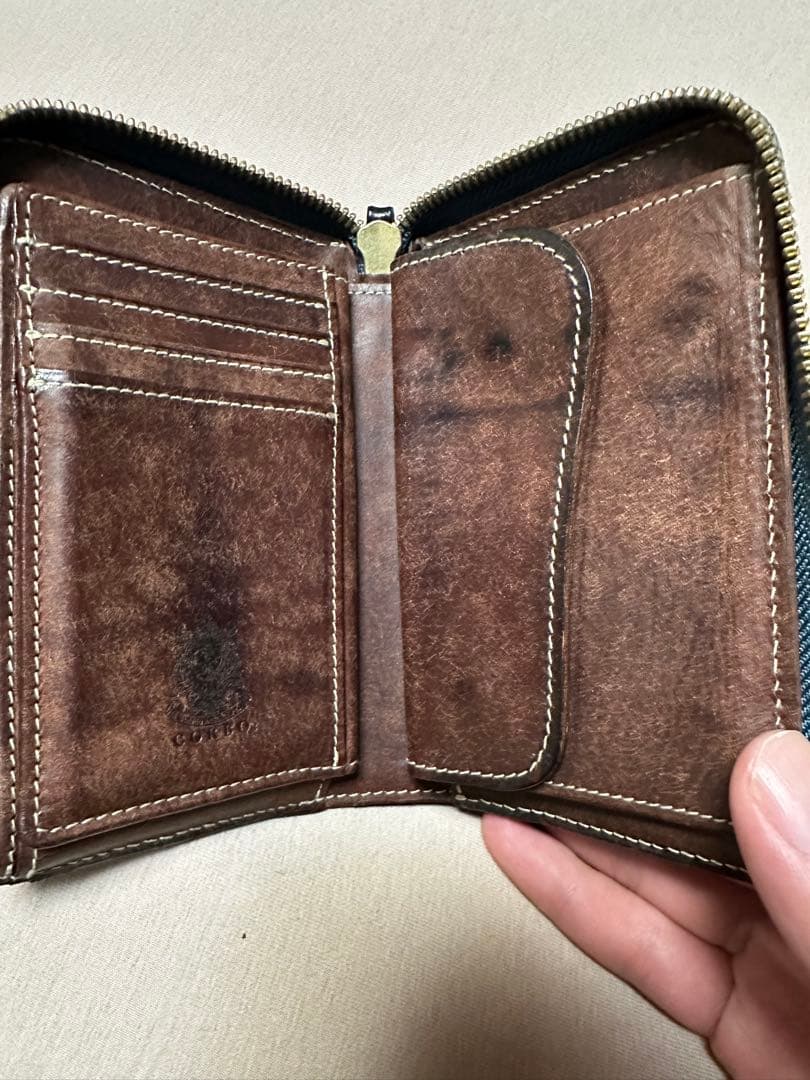 CORBO レザー折財布