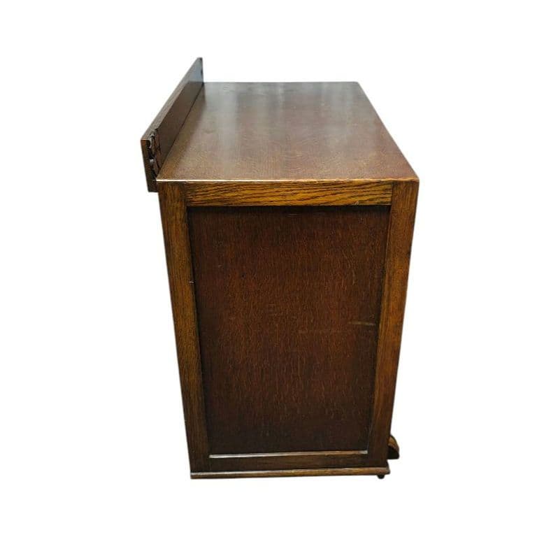 昭和レトロ家具　3段チェスト　マイナスネジ　マホガニー　アンティーク